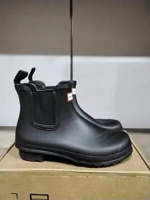 Hunter Women's Original Chelsea Rain Boots - Black - Size 9 M US • $62.78