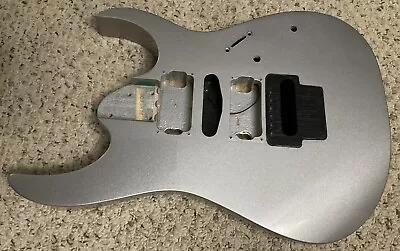 Ibanez RG370DX Electric Guitar Body Silver ‘04 Project Silver • $99.99