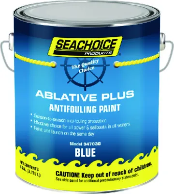 SeaChoice Boat Marine BLUE Ablative PLUS Antifouling Bottom Paint GALLON 94703G • $107.14