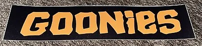 The Goonies Movie Theater Original Authentic Mylar Banner Poster Small 2.5x11.5 • $25