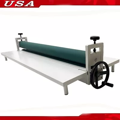 51in Manual Vinyl Photo Film Roll Cold Laminator LaminatingMachine 1.3m W/Table • $387