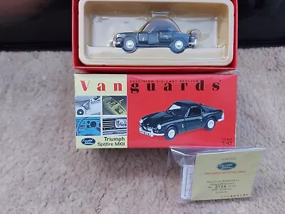 Vanguard VA )6702 Triumph Spitfire MK11. Includes Certificate. NIB. In VGC. • £13.99