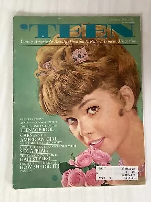 'TEEN MAGAZINE - January 1964 - GARY LOCKWOOD TRUDI AMES JAMES FRANCISCUS More • $16.98