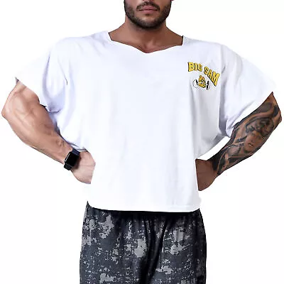 BIG SM EXTREME SPORTSWEAR Ragtop Rag Top Sweater T-Shirt Bodybuilding 3083 • £49.34