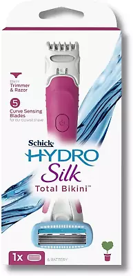 Schick - Hydro Silk | Total Bikini | Razor Handle And Bikini Hair Trimmer | 1... • $28.64