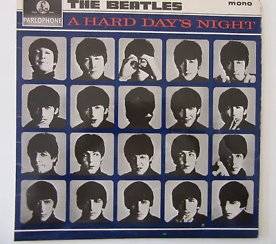 BEATLES : A HARD DAY'S NIGHT * -LP MONO 1964 1st Pressing UK • $225