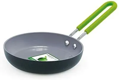 £19.93 • Buy Egg Mini Frying Pan With Silicon Handle Non Stick Toxin Free Ceramic Pan Oven S