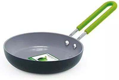 £19.93 • Buy Egg Mini Frying Pan With Silicon Handle Non Stick Toxin Free Ceramic Pan Oven S