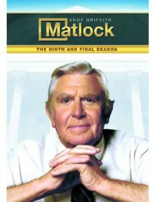 Matlock - Matlock: The Ninth Season (The Final Season) [New DVD] Boxed Set Full • $16.92