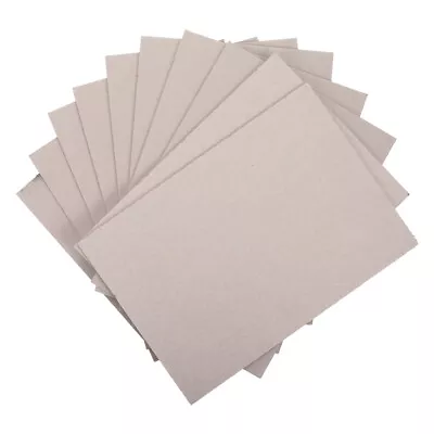 10 Blank Chipboard Sheets For DIY Crafts & Scrapbooking - 2.5mm Thick- • £22.38