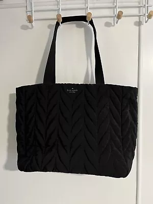 Kate Spade Black Polyester Tote Bag • $46