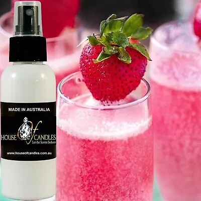 Strawberries & Champagne Scented Body Spray Mist Perfume Fragrance Luxury Vegan • $9.70