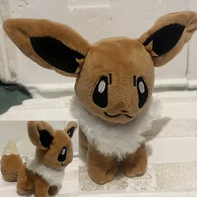 Nintendo Pokemon Center EEVEE Game Freak Standing 6  Stuffed Plush 2013 - EUC • $20