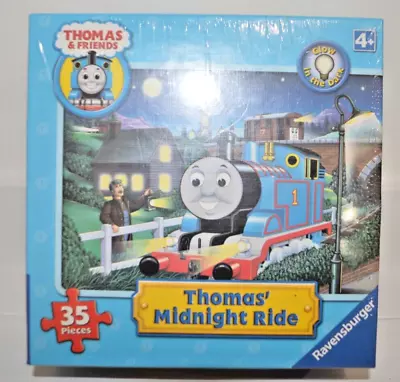 Thomas & Friends Puzzle Ravensburger Thomas' Midnight Ride GLOW IN DARK 35 Piece • $19.99