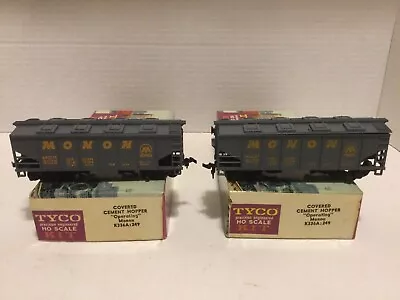 2 HO - Mantua / Tyco - MONON - Operating Hopper Cars. Vintage • $39.99