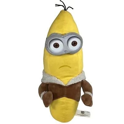Despicable Me Banana Minion Kevin Plush Stuffed Goggles 14  Universal Studios • $13.42