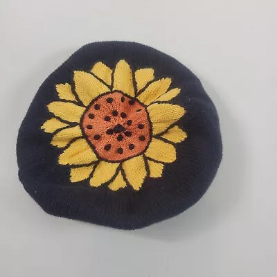 Gymboree Girls Hat Sunflower Fields 18 Months To 3t Beret Tags • $9.59