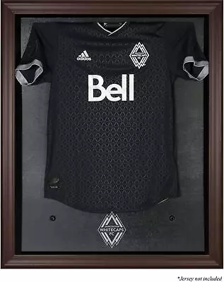 Vancouver Whitecaps Brown Framed Team Logo Jersey Display Case • $279.99