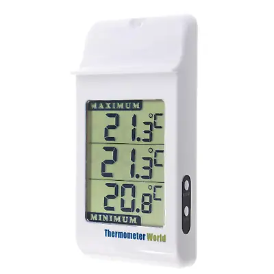 Digital Max Min Greenhouse Thermometer - Monitor Maximum And Minimum Temperatur • £13.22