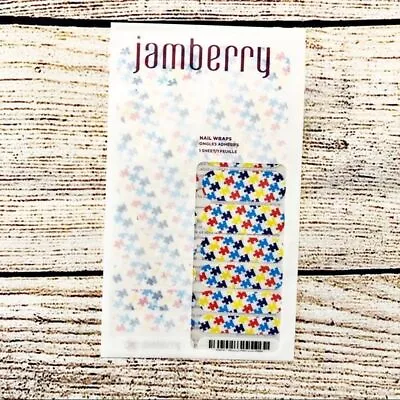 Jamberry Pieces Of Love Full Set Puzzle Pieces Autism Awareness • $34.26