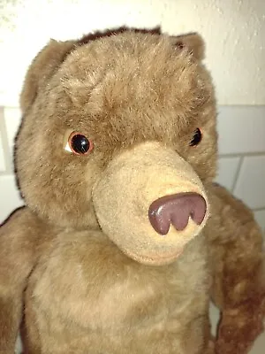 Vintage Maurice Sendak's Little Bear 16  Plush Toy Talks Laughs WORKS 1998 • $19.99