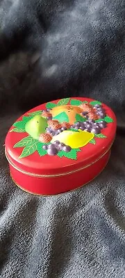Marks & Spencer Fruit Pastille Tin Full Of Buttons (Button Tin) • £8