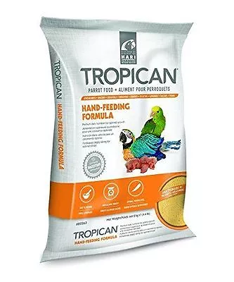 Hagen Tropican Hand Rearing Formula Mash Hand Feeding Baby Birds Parrots 2kg  • £20.99