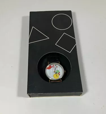 Vintage 1996 ACME Studio FRANK LLOYD WRIGHT “Playhouse” Quartz Wrist Watch • $225