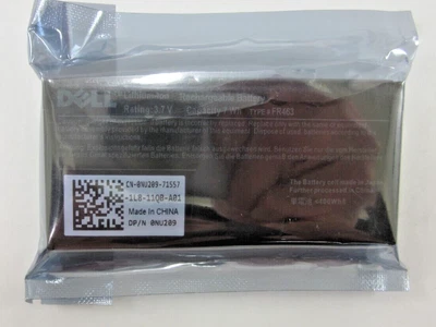 $59 • Buy Dell 0NU209 FR463  PE PERC 5/i 6/i H700 3.7V Battery New Sealed