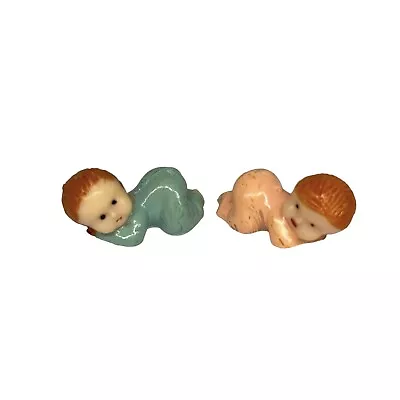 20 X Mini Plastic Baby Flat Backs Crafts Embellishments Scrapbooking Decor • £2.95