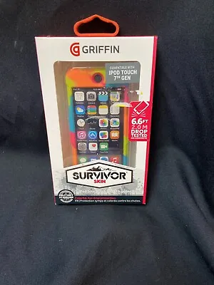 Griffin Survivor Rainbow Silicone Skin Case-Apple IPod Touch 5/6/7 Gen New • $19.99