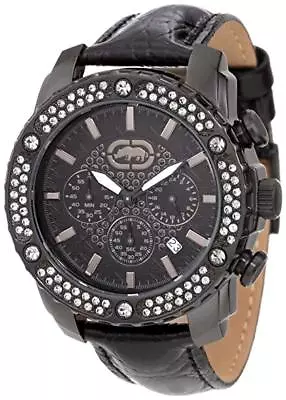 Marc Ecko 45mm The Fortune Leather Watch E17596G1 NEW!!  USA SELLER!!!  • $122.95