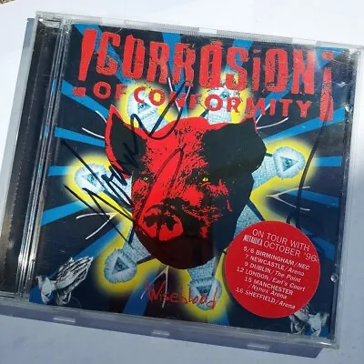 Corrosion Of Conformity - SIGNED - Wiseblood With METALLICA Tour Hype Sticker CD • £21.99