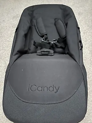 Icandy Apple 2 Pear Main  Seat Unit Black • £15