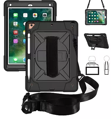 For IPad 5th 6th 7th 8th 9th Gen/Mini/Air Heavy Duty Shockproof Case Cover Stand • $8.28