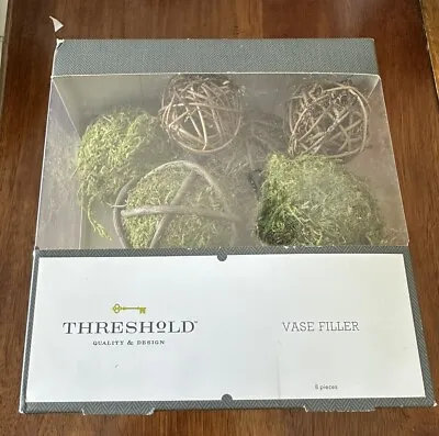 Target Threshold Vase Filler 8 Pieces Mossy Wood Entwined Pieces New • $10.38