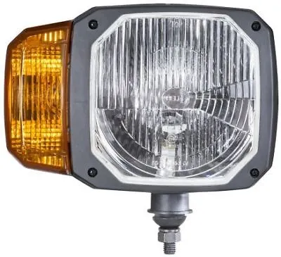 HELLA Headlight Head Lamp Right O/S Halogen P21W T4W H4 12V (1LA 328 450-321) • $172.12