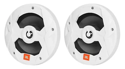 JBL Club Marine MS8W 8  2-Way Marine Audio Boat Speakers - White Gloss • $118.95