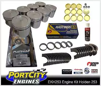 Engine Rebuild Kit Holden V8 253 Red Kingswood HT HG HQ HJ HX HZ WB EKH253 • $799.95