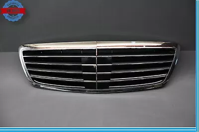 03-06 Mercedes S600 W220 Front Radiator Hood Center Grill Grille Oem • $97.50