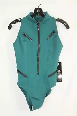 Magicsuit Womens Palm Green Zip-up Bathing Suit #8 $194 • $69.99