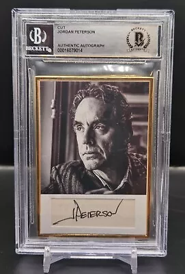 Jordan Peterson Autographed Card. One Of A Kind • $400