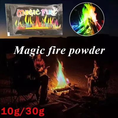 10g/30g Magic Neon Flames Colour Changing Mystical Fire Bonfire Sachets Fire Pit • $1.69