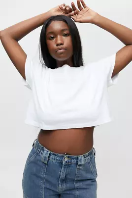 NEW Urban Outfitters BDG Best Friend Tee - White In Size S - RRP$30 • $22