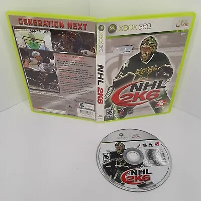 NHL 2K6 (Xbox 360) Cleaned & Tested • $9.95