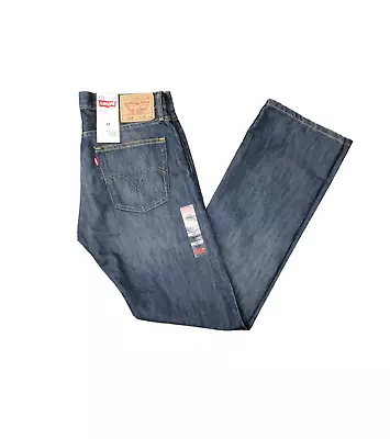 Levi's Men's 514 Slim Straight Jeans Soft Blue 34W X 34L 045140118 • $60.25