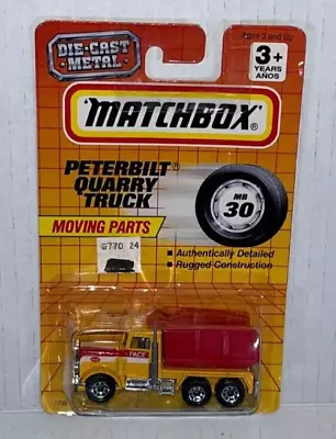 Matchbox #30 PETERBILT PACE DUMP TRUCK (Dated 1993) • $5.75