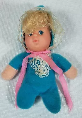 Mattel Shoe Box Baby Beans Tiny Doll 1978 • $11.99