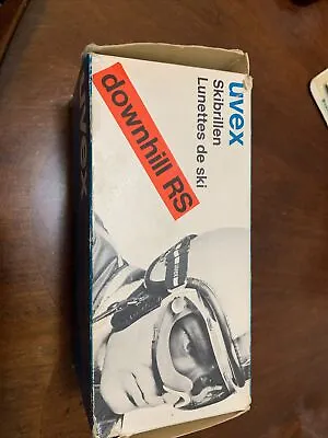 VINTAGE  Pair Uvex Snow  Germany Downhill 2000 Ski  Goggles WITH  Box • $12.99