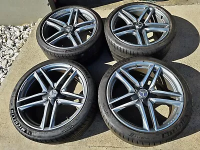 20  Mercedes E63S AMG 213 OEM Factory Black Wheels BBS E63 • $3290